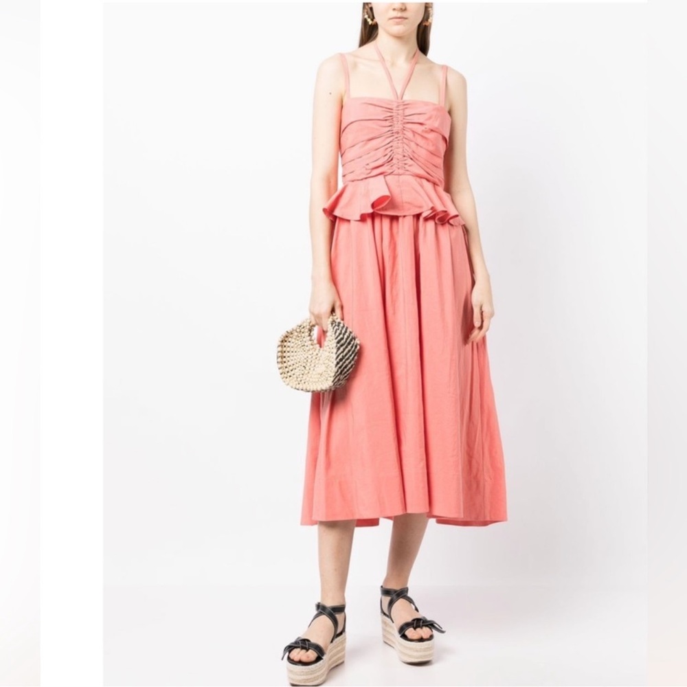 Brand new with tag Ulla Johnson Anastasia Dahlia Midi-Dress